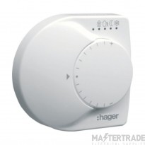 Hager Tebis.KNX Thermostat Room KNX White