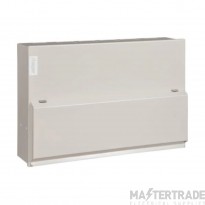 Hager VML910CURK 10 Way Dual 100A RCD High Integrity Consumer Unit 2x100A c/w Round Knockouts