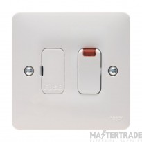 Hager Sollysta Connection Unit DP Switched Fused c/w LED Indicator 13A White