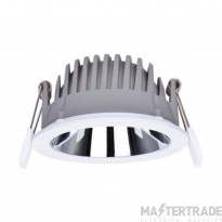 Integral Downlight Recessed LED 3000K Non-Dimmable 65Deg Beam 14W 1470lm 125mm White
