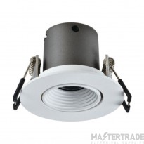 Integral Downlight Mini LED 3000K Non-Dimmable 15D Beam Tiltable Finish-F 3.3W 155lm 50mm White