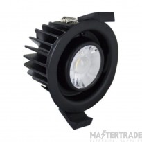 Integral Downlight F/R Low Profile LED 3000K Dimmable 55Deg Beam IP65 10W 830lm 70-75mm