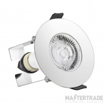 Integral Evofire Downlight Fire Rated Round LED IP65 c/w GU10 Holder & Insulation Guard 70mm Polished Chrome