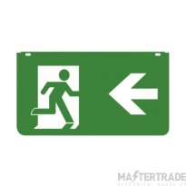 Integral Sign Emergency Exit Arrow Left for ILEMES022