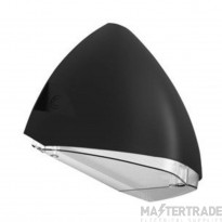 Integral LED ILWPE007 Outdoor Midi Cobra Wall Pack 3Hr Emergency Power & Cct Selectable 7/8/10/12W 3000K/4000K 130Lm/W Black Ral9005