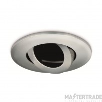 JCC Brushed nickel bezel For use with Fireguard® Next Generation Tilt IP20 fire rated downlight