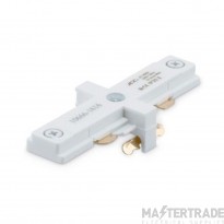 JCC Mainline Mains IP20 Straight Track Connector White
