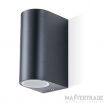 JCC GU10 Curve Up/Down Wall Light Anthracite