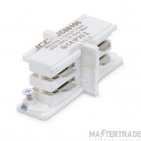 JCC Mainline Connector 3 Circuit Track Concealed White