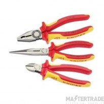 Knipex 00 20 12 Vde Plier Assembly Pack (3 Piece)