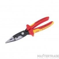 Knipex 200mm VDE Universal Electricians Pliers Fully Insulated