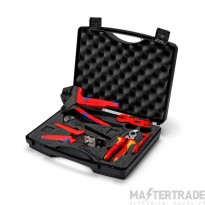 Knipex 97 91 04 V01 Tool Case For Photovoltaics For Solar Cable Connectors Mc4 (Multi-Contact)