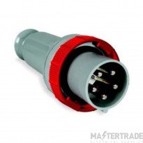 Lewden Cee 3P+N+E 125A 380V IP67 Industrial Plug Red