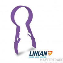 Linian 1LSP1820 Cable Clip 18-20mm Purp Pk=25