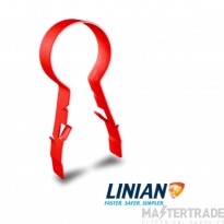 Linian 1LSR1214 Cable Clip 12-14mm Red Pk=25