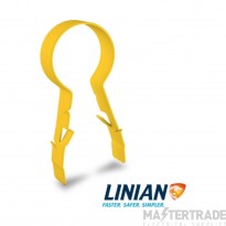 Linian 1LSY1214 Cable Clip 12-14mm Yel Pk=25