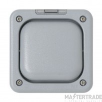 MK Masterseal Plus Switch 1 Gang Way SP IP66 10A Grey