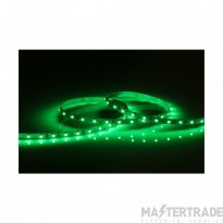 Knightsbridge 24V 4.8W/M LED Flex Strip Green IP20 1M Cut