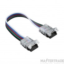 Knightsbridge 12/24V LED Flex Strip-Strip RGBW Connector c/w 150mm Cable