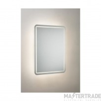 Knightsbridge Backlit Bathroom Mirror & Demister Shaver Socket Motion Sensor 230V 600x450mm