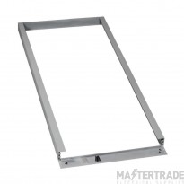 NET LED Lumlux Box Panel Surface 1200x600mm White Aluminium