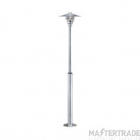 Nordlux Post Light Vejers Garden E27 IP54 60W 230V 215x39cm Stainless Steel