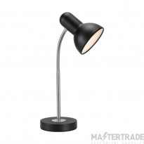 Nordlux Table Lamp Texas E27 IP20 60W 230V 40x12.5cm Black