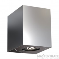 Nordlux Wall Light Canto Kubi 2 LED 2700K IP44 2x6W 500lm 230V 10.4x8.7x10cm Stainless Steel