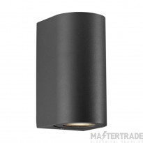Nordlux Wall Light Canto Maxi 2 GU10 IP44 2x28W 230V 17x8.7x10cm Black