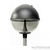 NVC Edmonton NED50/BK/PE1/740 Post Top 50W LED Globe 4000K IP54 Photocell Black/Clear