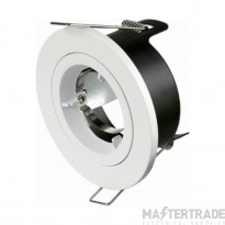 NVC Miami Fire Rated GU10 Downlight IP20 White Bezel Pack=10