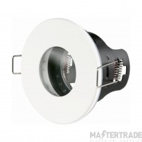 NVC Miami Fire Rated GU10 Downlight IP65 White Bezel Pack=10