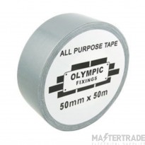 Olympic Fixings All Purpose Gaffer Tape 50mmx50m Silver