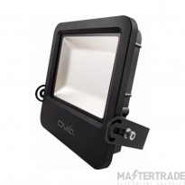 OVIA Pathfinder Floodlight LED 4000K c/w Photocell IP65 150W 303x356x90mm Black