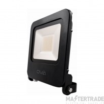 OVIA Pathfinder Floodlight LED 3000K IP65 50W 192.9x226.7x36.8mm Black