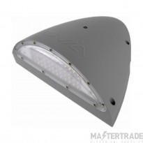 OVIA Inceptor Murus Luminaire LED Wall Pack CTA IP66 25W 267.4x147x332.6mm Light Grey