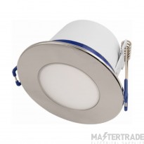 OVIA Pico Downlight LED 4000K Fire Rated Dimmable IP65 5.5W 83x52mm Chrome