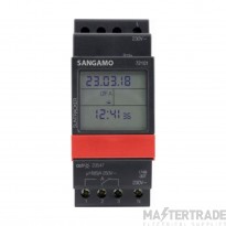 Sangamo Time Switch Astro Suntracker 2Mod 1Ch 7 Day Key Programming 60 ops 16A