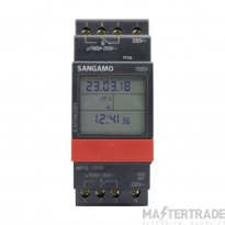 Sangamo Time Switch Astro Suntracker 2Mod 2Ch 7 Day Key Programming 60 ops 16A