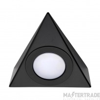 Saxby Nyx 2.5W LED Under Cabinet Spot 3/4/6.5K Matt Black 