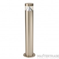 Saxby Pyramid 500mm LED Post Light 6500K IP44 Brushed Stainless Steel/Clear PC 300lm