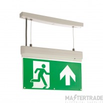 Saxby Sight 4-in1 LED Emergency Exit Sign 3hrM 6500K c/w Legends