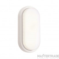 Saxby Pillo 12W LED Bulkhead 4000K IP54 40x200x99mm White/Opal