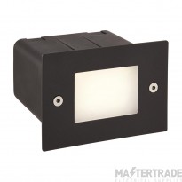 Saxby Seina 2W LED Half Bricklight 4000K IP44 2W 122x85x2mm Black