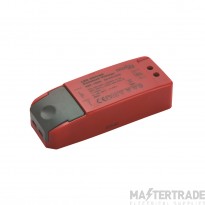 Saxby 20W 24V Constant Voltage LED Driver 28x44x113mm Red
