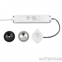 Saxby Sight 2W Emergency LED Downlight 3hrNM IP20 26x60mm White