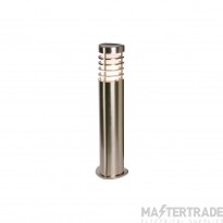 Saxby Bliss 500mm E27 Post Light IP44 Stainless Steel/Frosted