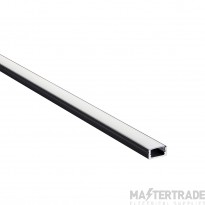 Saxby Profile Extrusion Surface Slim IP20 9x17x2000mm Matt Black