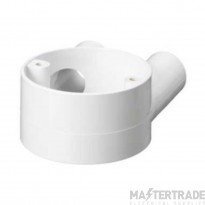 Mita Circular Box Tangent 2 Way U 20mm White PVC