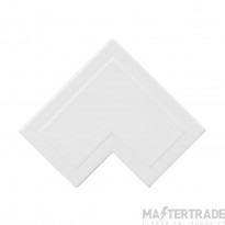 Mita Angle Flat 25x16mm White
